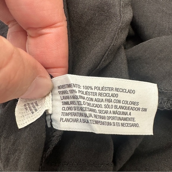 Wild‎ Fable Dress Womens XL Satin Ruched Cup Mini Dress Black Dark Romantic - Picture 13 of 16